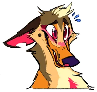 nippledog telegram stickers