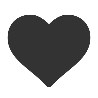 ❤ heart, love, symbol, shape telegram sticker