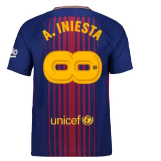 8⃣ A. INIESTA football, soccer, jersey, iniesta, barcelona, sports telegram sticker