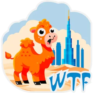 Трое в Дубае @trio_in_dubai telegram stickers