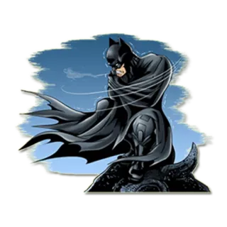 🌀 Batman スーパーヒーロー, コミック, DCコミックス, ダークナイト, 自警団 telegram sticker
