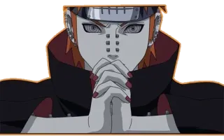😑 Pain Naruto Anime, Pain, Naruto, Personagem, Ninja, Mangá whatsapp sticker