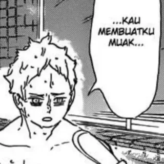 🏐 ...KAU MEMBUATKU MUAK... Manga, Anime, Truyện tranh telegram sticker