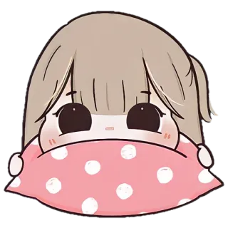 🐼 Kartun, Lucu, Gadis, Kawaii, Anime, Stiker telegram sticker
