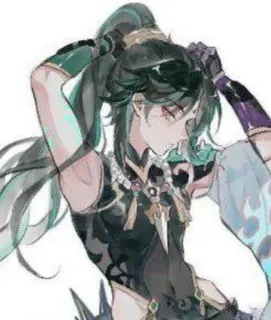 🌟 Xiao Genshin Impact Anime, Video game, Personagem, Xiao, Genshin Impact, Alatus telegram sticker