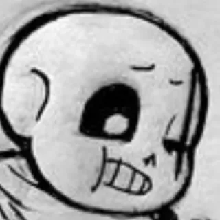 😬 Sans Undertale skeleton, video game, character, sans, undertale telegram sticker