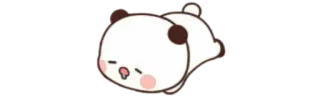 😴 panda, dormire, carino, animale, cartone animato whatsapp sticker