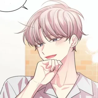 😊 อนิเมะ, มังงะ, เด็กผู้ชาย, ตัวละคร telegram sticker