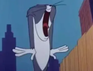 🤣 Bugs Bunny desenho animado, engraçado, Looney Tunes, Pernalonga telegram sticker