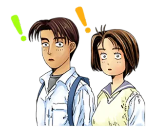 ❗ Anime, Surpris(e), Personnages, Manga, Couple telegram sticker