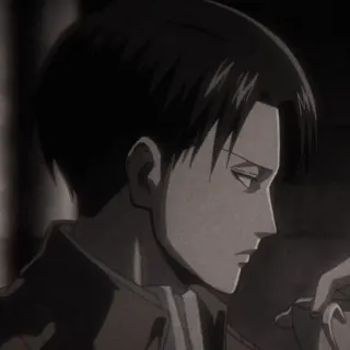☕ Levi Ackerman Attack on Titan anime, Levi, Attack on Titan, AOT, character telegram sticker