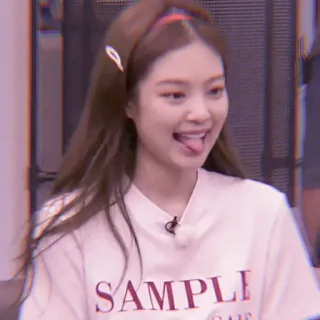 🍼 SAMPLE phụ nữ, áo thun, lưỡi, người, quần áo telegram sticker