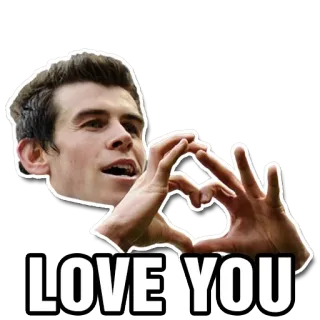 😍 LOVE YOU любовь, сердце, приветствие, привязанность, портрет telegram sticker