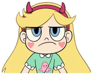 😕 Star Butterfly Star vs. the Forces of Evil Cartoon, Figur, TV, Magie, Prinzessin whatsapp sticker