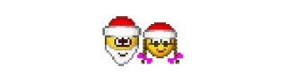 🎅 Święty Mikołaj, Boże Narodzenie, Emoji, Świąteczny, Święto, Zima, Świętowanie whatsapp sticker