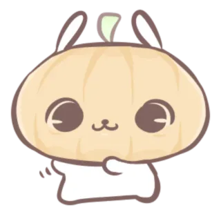 🍒 conejo, lindo, kawaii, dibujos animados, animal, pegatina telegram sticker