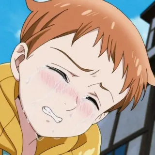 ✨ King The Seven Deadly Sins Anime, Menangis, Sedih, Raja, Peri, The Seven Deadly Sins telegram sticker