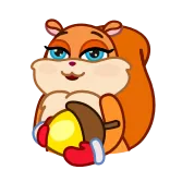 Squirrel telegram stickers