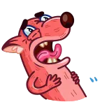 Foxy Comrade whatsapp stickers