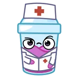 👨‍⚕️ 看護師, 医学, 医者, ヘルスケア, 漫画 telegram sticker