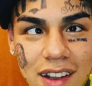 🧑‍🎤 Tekashi 6ix9ine Tekashi 6ix9ine, rappeur, musicien, célébrité, visage, personne telegram sticker