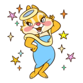 Чип и Дейл  telegram stickers