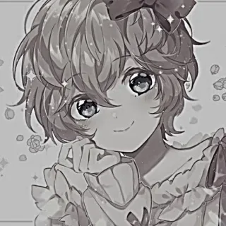 🍓 anime, girl, cute, sparkle, portrait telegram sticker