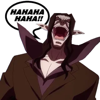🤣 HAHAHA HAHA!! laughing, cartoon, character, funny, joke, meme telegram sticker