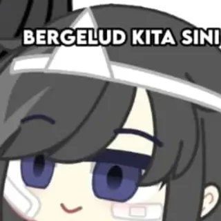 🌟 BERGELUD KITA SINI telegram sticker