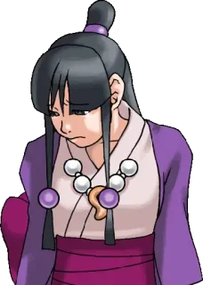 ACE ATTORNEY telegram stickers