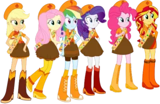 💕 My Little Pony, Charaktere, Cartoons, Freundschaft, Ponys whatsapp sticker