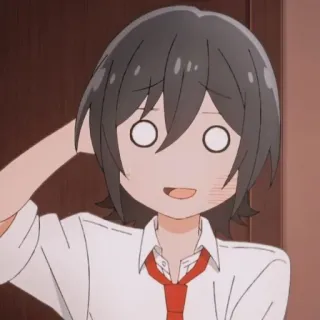 🖤 动漫, 漫画, 可爱, 搞笑, 震惊, 校服 telegram sticker