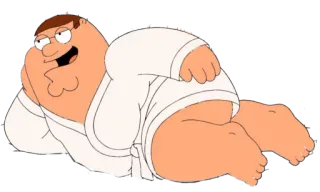 😃 Peter Griffin Family Guy Peter Griffin, Les Griffin, dessin animé, drôle telegram sticker