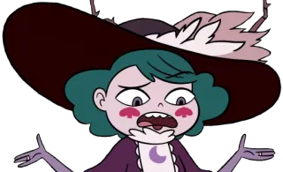 🙁 Eclipsa Butterfly Star vs. the Forces of Evil eclipsa butterfly, star vs the forces of evil, cartoon, disney, princess, queen telegram sticker
