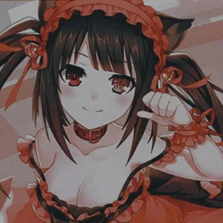 KURUMI By: @milkstickerbearr telegram stickers