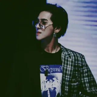 🌪 Beyond person, man, sunglasses, fashion, portrait whatsapp sticker