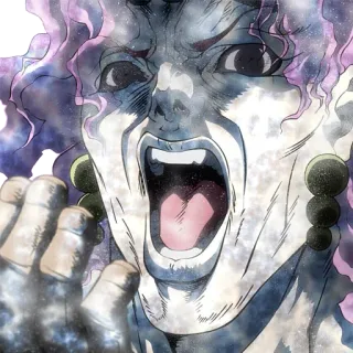 😱 Kakyoin Noriaki JoJo's Bizarre Adventure Anime, Manga, JoJo's Bizarre Adventure, Kakyoin, Schreeuwend telegram sticker