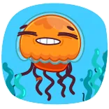 Bob the Jellyfish telegram stickers