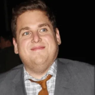💡 Jonah Hill актер, знаменитость, портрет, мужчина, костюм telegram sticker