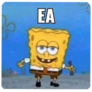 🤪 SpongeBob SquarePants EA telegram sticker