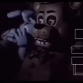 😨 Freddy Fazbear Five Nights at Freddy's telegram sticker