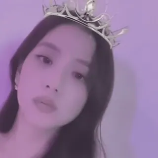 ๐ฟ woman, crown, portrait, beauty, person, girl telegram sticker