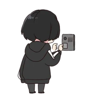 😏 Anime, Cartone animato, Adesivo, Personaggio telegram sticker
