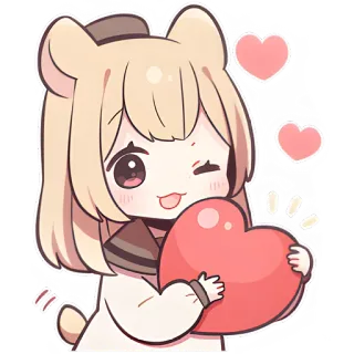 Хомячка @Nyasticks telegram stickers