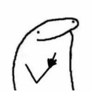 🖕 middle finger, offensive, cartoon, gesture telegram sticker