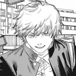 🔪 Denji Chainsaw Man Anime, Manga, Denji, Chainsaw Man whatsapp sticker