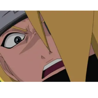 😩 Deidara Naruto anime, naruto, deidara, character, fanart telegram sticker