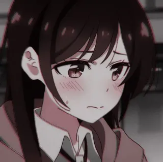 ⛓ Chizuru Ichinose Rent-A-Girlfriend Anime, Ragazza, Chizuru, Rent-a-Girlfriend, Triste, Carina telegram sticker