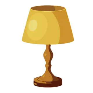 ☀ lampa, lampa stołowa, oświetlenie, meble, dekoracje telegram sticker