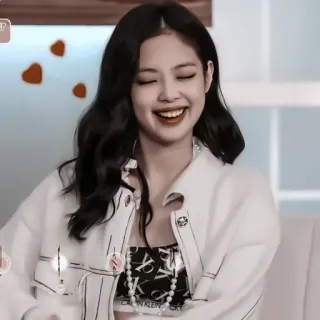 🍂 Jennie K-pop, coréen, chanteur, Jennie Kim, célébrité telegram sticker